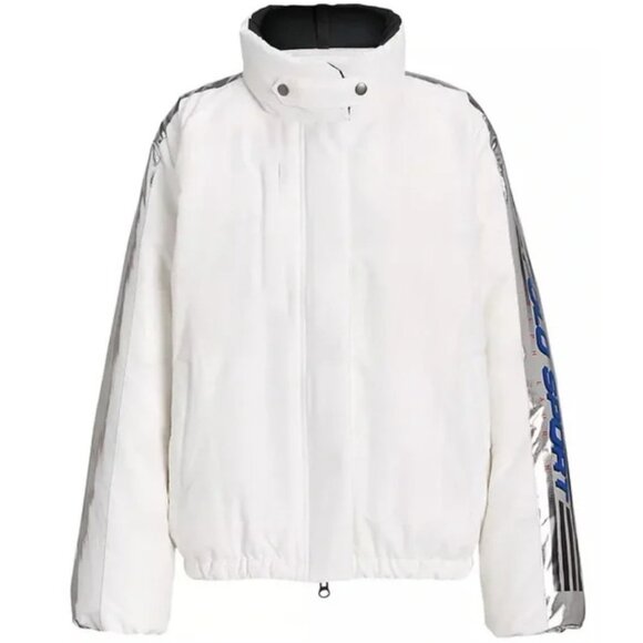 Polo Ralph Lauren Sport Ski Puffer White Silver ( M ) - Picture 9 of 9